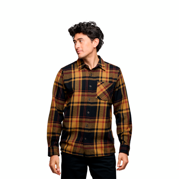 Black/Flax Plaid
