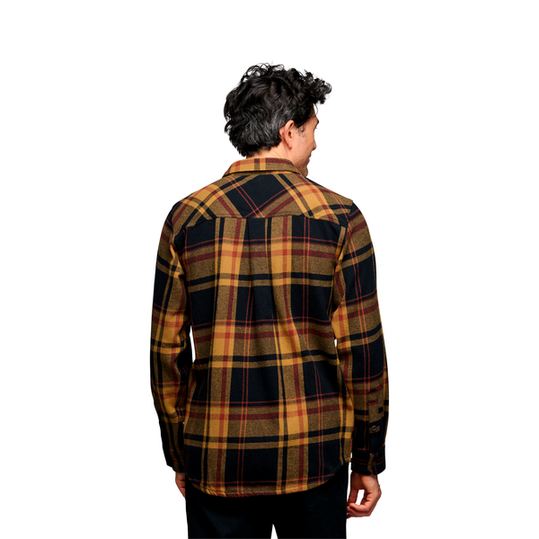 Black/Flax Plaid