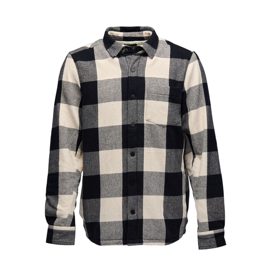 Fuzzy flannel shirt hot sale