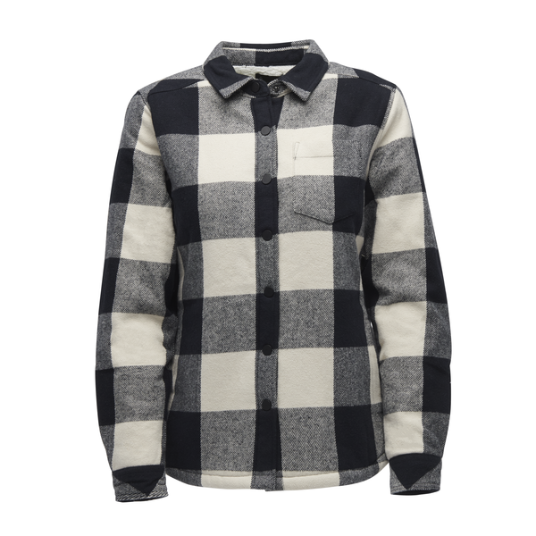 Black/Off White Plaid