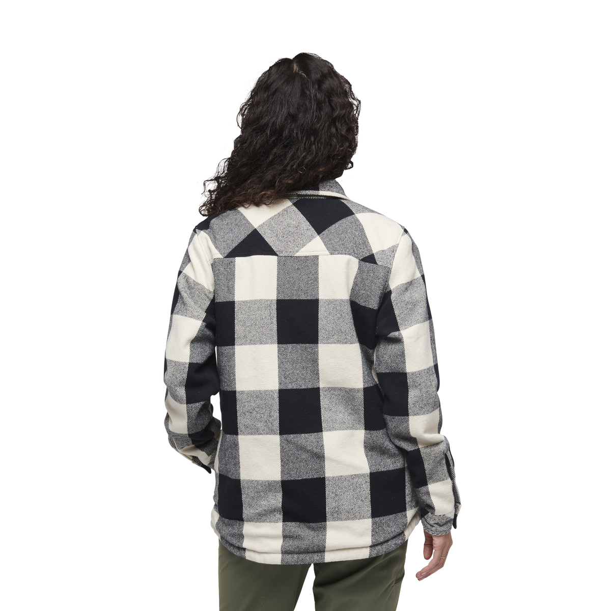 Black/Off White Plaid
