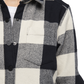 Black/Off White Plaid