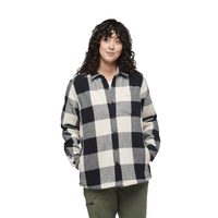 Black/Off White Plaid