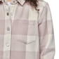 Pale Mauve/Off White Plaid