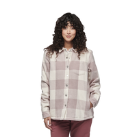 Pale Mauve/Off White Plaid