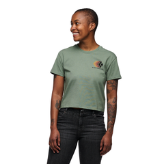 Faded Crop Tee - Women's