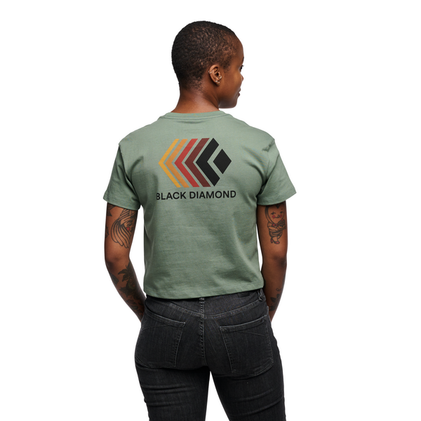 Faded Crop Tee - Women's
