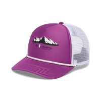 Purple/White Mountainscape