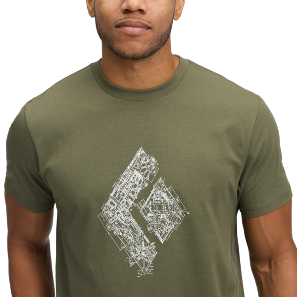 Engineered Diamond Short Sleeve Tee - Men's