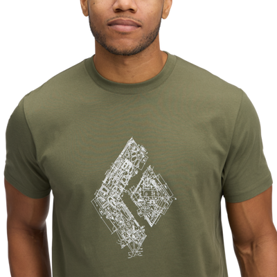 Engineered Diamond Short Sleeve Tee - Men's