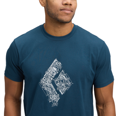 Engineered Diamond Short Sleeve Tee - Men's