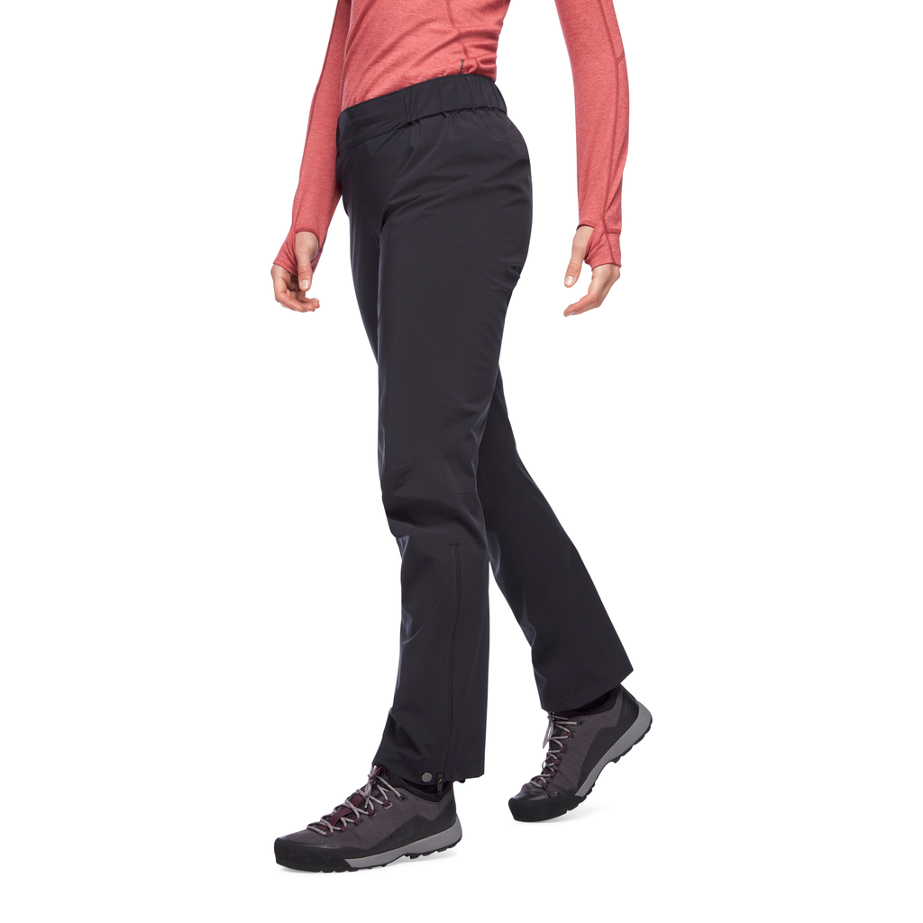 Womens black rain clearance pants